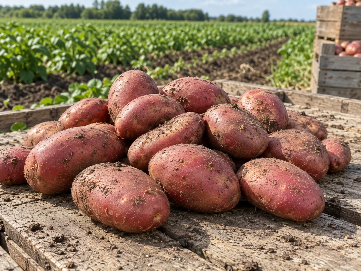 Балтік Роуз насіннєва картопля, головне фото